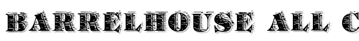Barrelhouse All Caps font